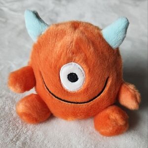 NWOT! Little Orange Plush Palm Pal Monster